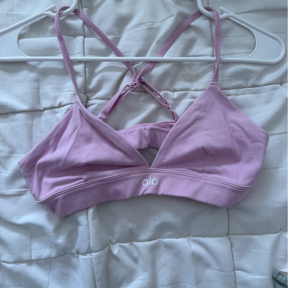 ALO Yoga Pink Sports Bra